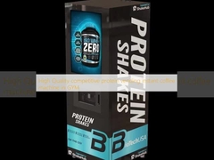 जिम में उच्च गुणवत्ता वाली प्रतिस्पर्धी प्रोटीन वेंडिंग इंस्टेंट कॉफी मशीन