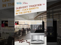 कारखाने का सबसे अच्छा बीन्स टू कप कॉफी वेंडिंग मशीन कॉफी शॉप/होटल के लिए