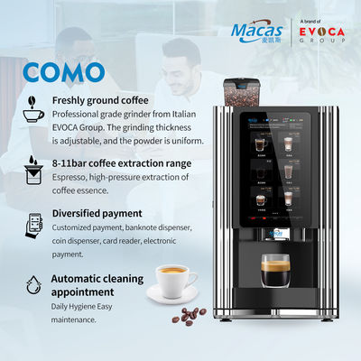 खरीदें Customizable Commercial Bean To Cup Coffee Vending Machine For OCS Needs ऑनलाइन निर्माण
