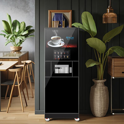 अच्छी कीमत EVOACAS LE वाणिज्यिक ग्रेड स्टेनलेस स्टील ऊर्जा बचत वेंडिंग मशीन एस्प्रेसो स्वचालित गर्म/ठंडे कॉफी निर्माता उपकरण ऑनलाइन